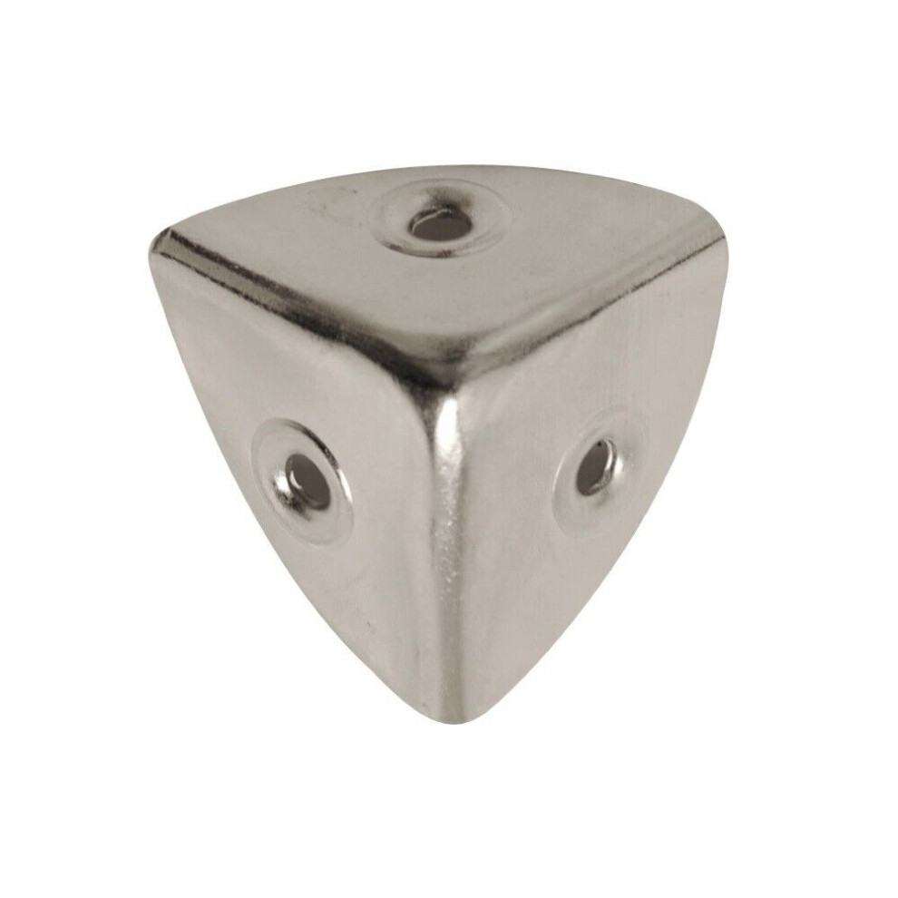(28 Mm) Case Corners For Wooden Chest / Flight Case Chest Corners - 4 Pack | Type 28 Mm 5057670096791