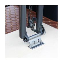 Bicycle Bike Front Fork Quick Release Retaining Clip Dismountable Attaching Clamp Portable Cycling Part Yellow