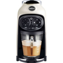 Lavazza A Modo Mio Deséa 18000393 Pod Coffee Machine with Milk Frother - White