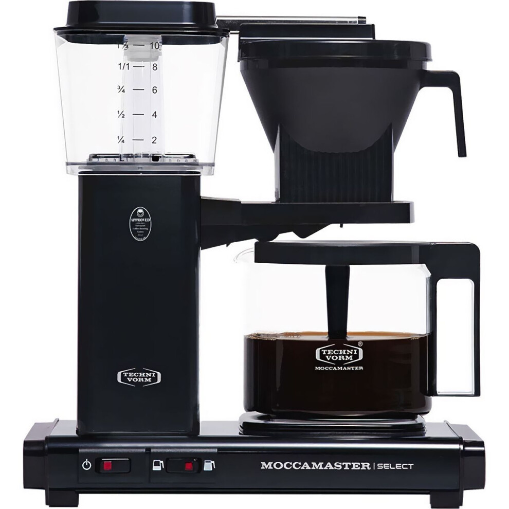 Moccamaster Black,Brown Kbg 741 Select Filter Coffee Machine - Black