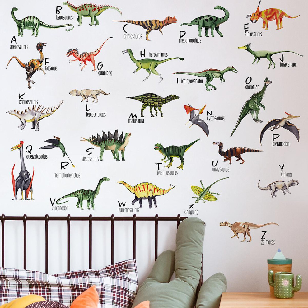 Dinosaurs Wall Sticker Decorative Adhesive Film Wall Sticker Wall Decoration For Living Room Bedroom Office