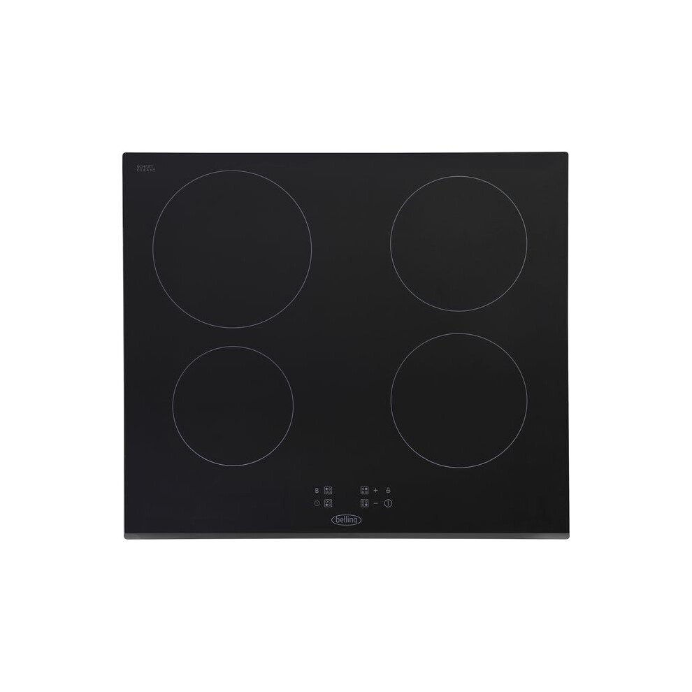 Belling Comfortcook Bel Iht603 59Cm Induction Hob - Black