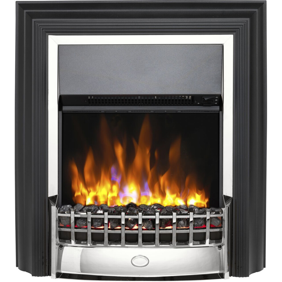 Dimplex Optiflame CHT20X-CH Coal Effect With Remote Control - Chrome