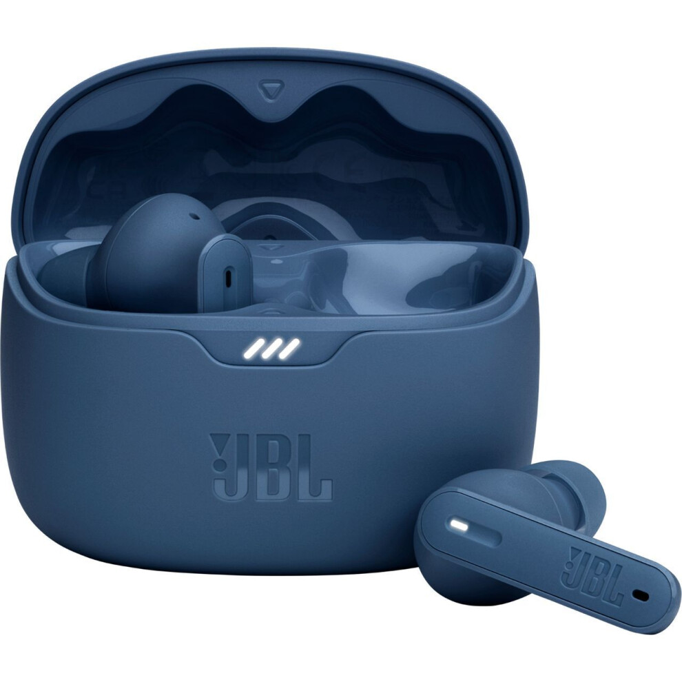 JBL Tune Beam True Wireless Noise Cancelling Earbuds - Blue