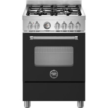 Bertazzoni Master Series Dual Fuel Cooker - Matt Black - A Rated
