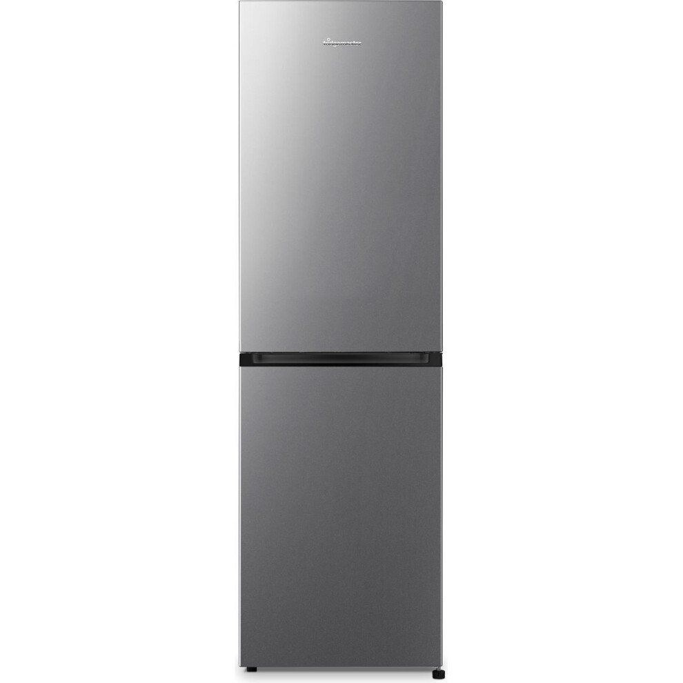 Fridgemaster 60/40 Total No Frost Fridge Freezer - Silver - E Rated