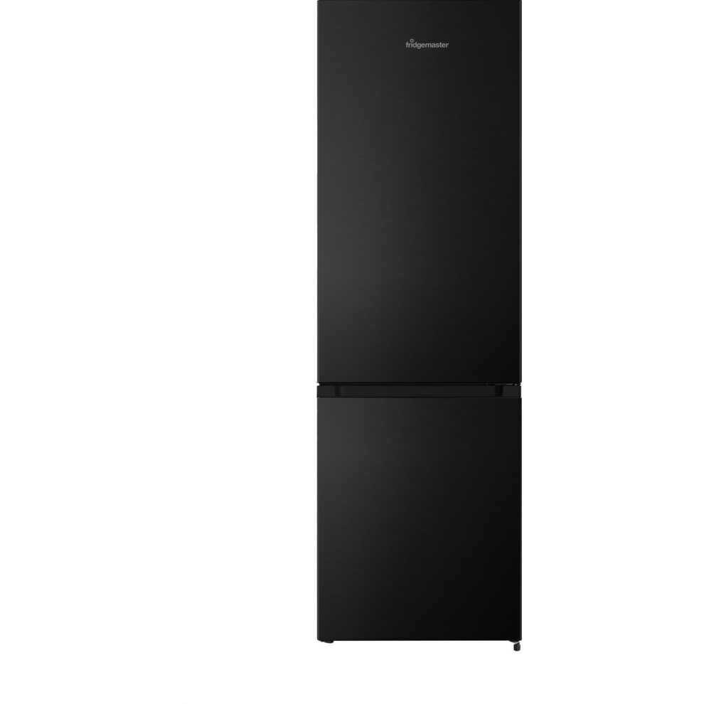 Fridgemaster 70/30 Fridge Freezer - Black - E Rated