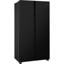 Russell Hobbs American Fridge Freezer - Black - E Rated