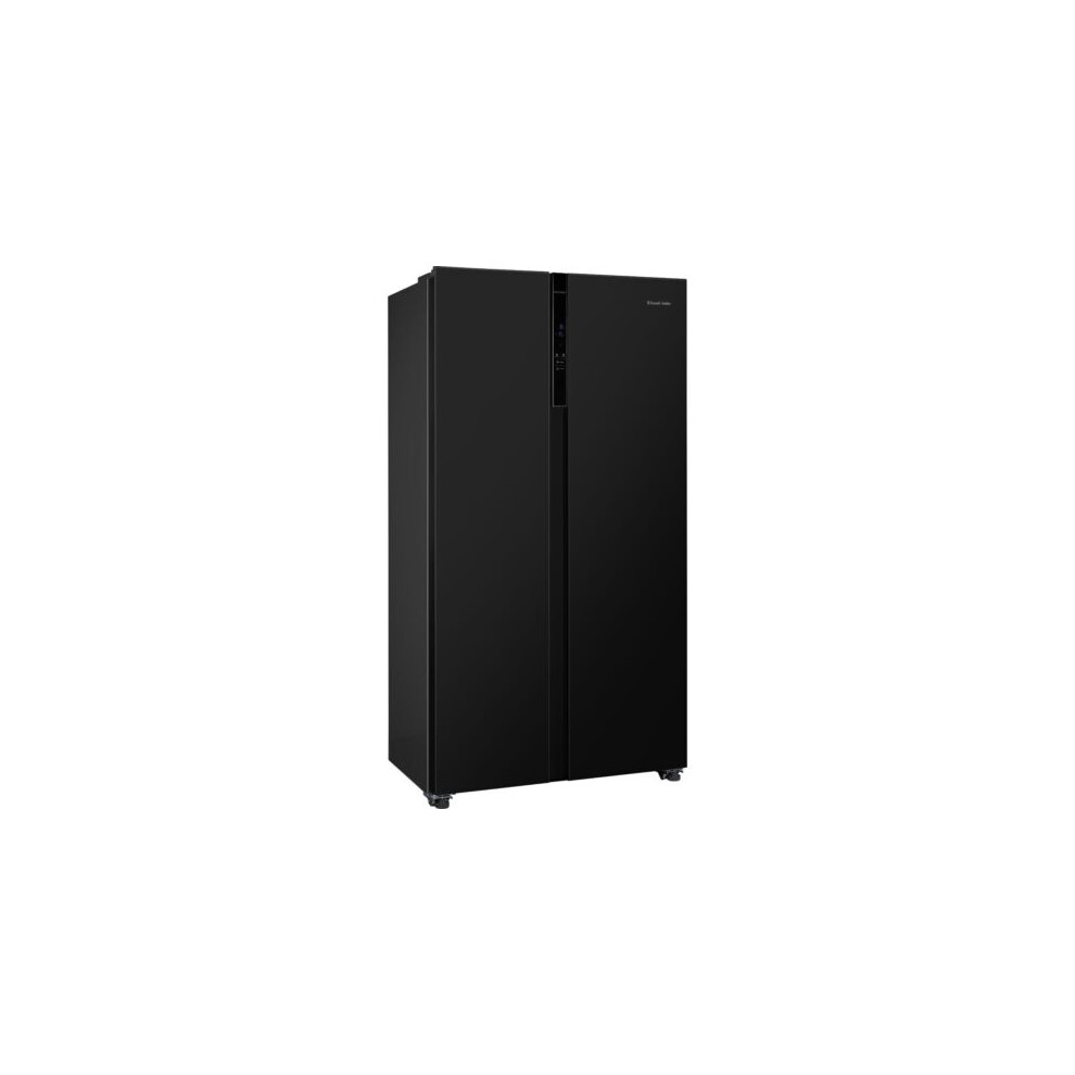 Russell Hobbs American Fridge Freezer - Black - E Rated