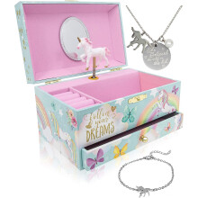 Unicorn Jewelry Box For Girls