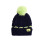 LightHouse (2-4 Yrs, Navy Lime) Bobbie Kids Bobble Hat 1