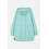 LightHouse (6-7 Yrs, Soft Turquoise Stripe) Cara Kids Rain Parka 1