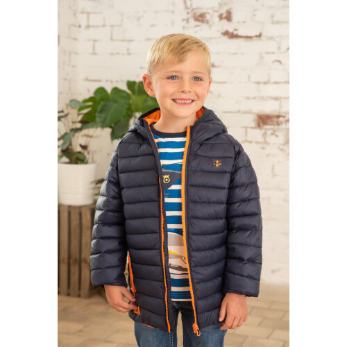 LightHouse (5-6 Yrs, Navy Orange) Carter Kids Padded Jacket 1