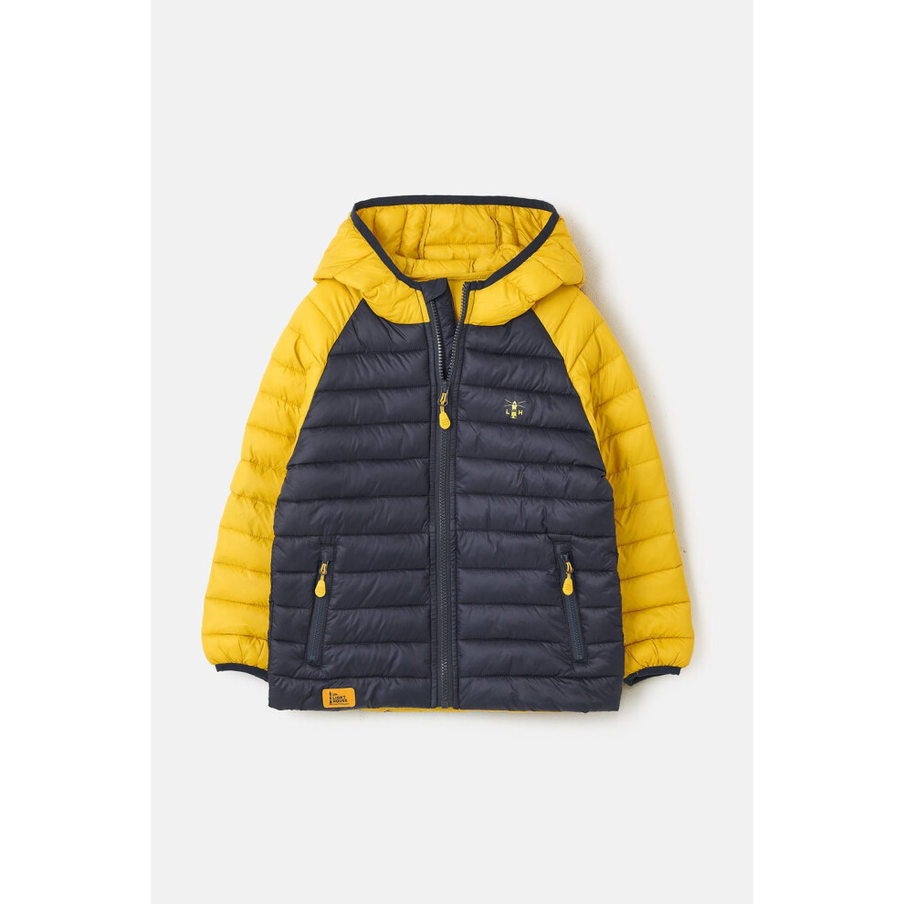 Lighthouse (1-2 Yrs, Navy Yellow) Carter Kids Padded Jacket