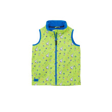 (1-2 Yrs, Lime Space Print) Alex Kids Printed Gilet