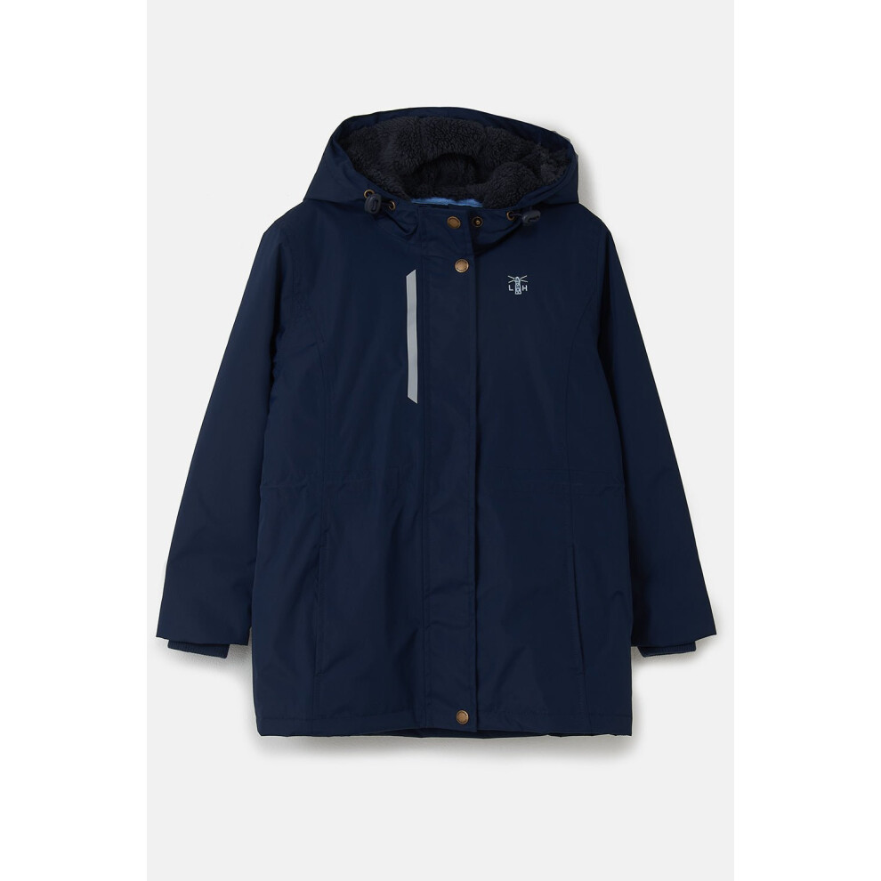 (6-7 Yrs, Navy) Isabella Kids School Waterproof Coat