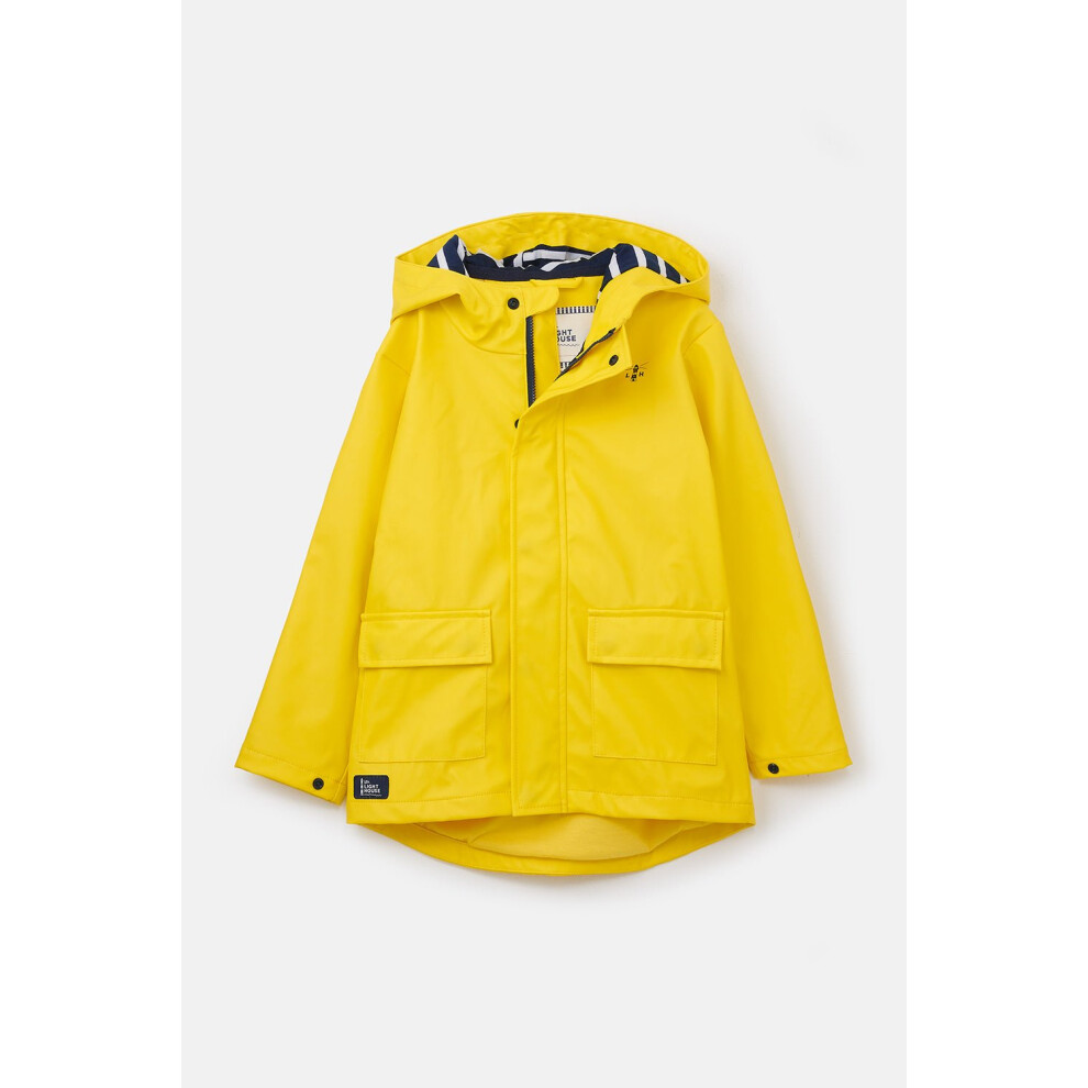 Lighthouse (4-5 Yrs, Yellow) Max Kids Lightweight Waterproof Jacket