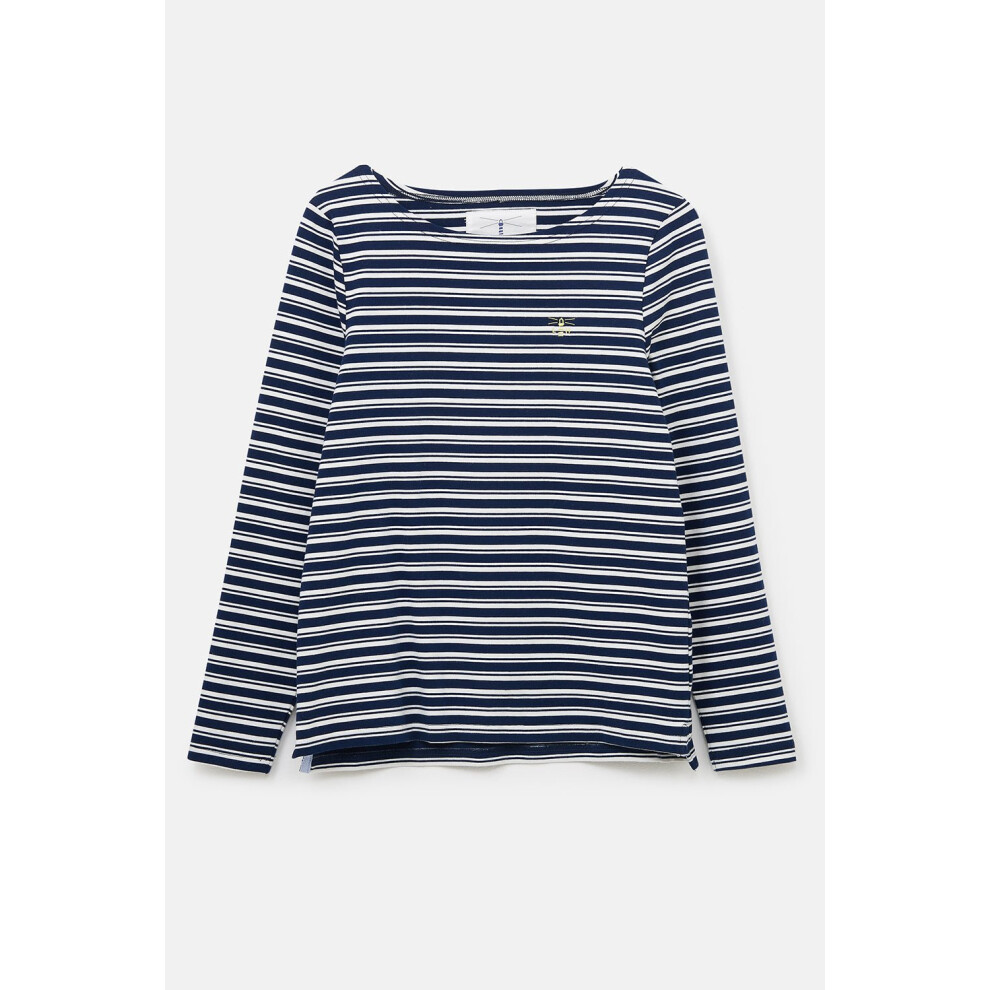 Lighthouse (Uk 18, Navy Stripe) Causeway Womens Breton Top