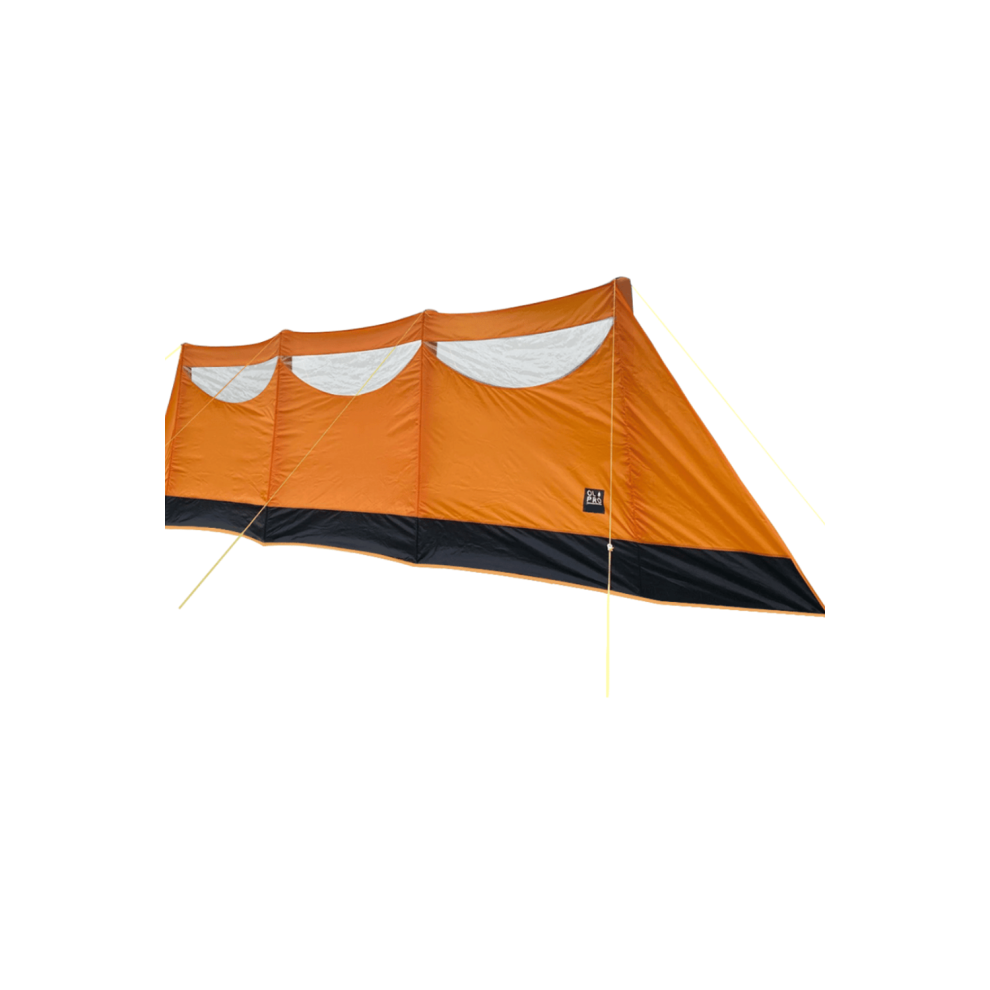Inflatable Orange Windbreak