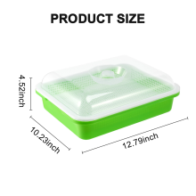 Seed Tray with Lid Sprout Grower Sprouting Seeds Tray