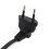 Europea Male Plug to Female Socket Power Cable for PC Computer (0.) 6