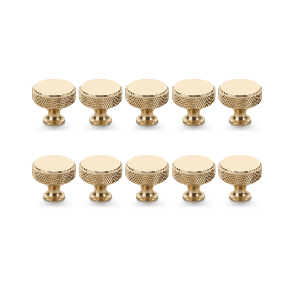 10Pcs Round Kitchen Cabinet Pulls For Dresser, Cupboard And Wardrobe 4854050730440