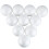 10 x Polystyrene Foam Ball Sphere 10cm---White 1