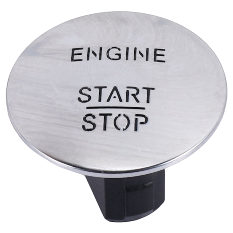 For Push To Start Button Keyless Go Engine Start Silver 4854050734936