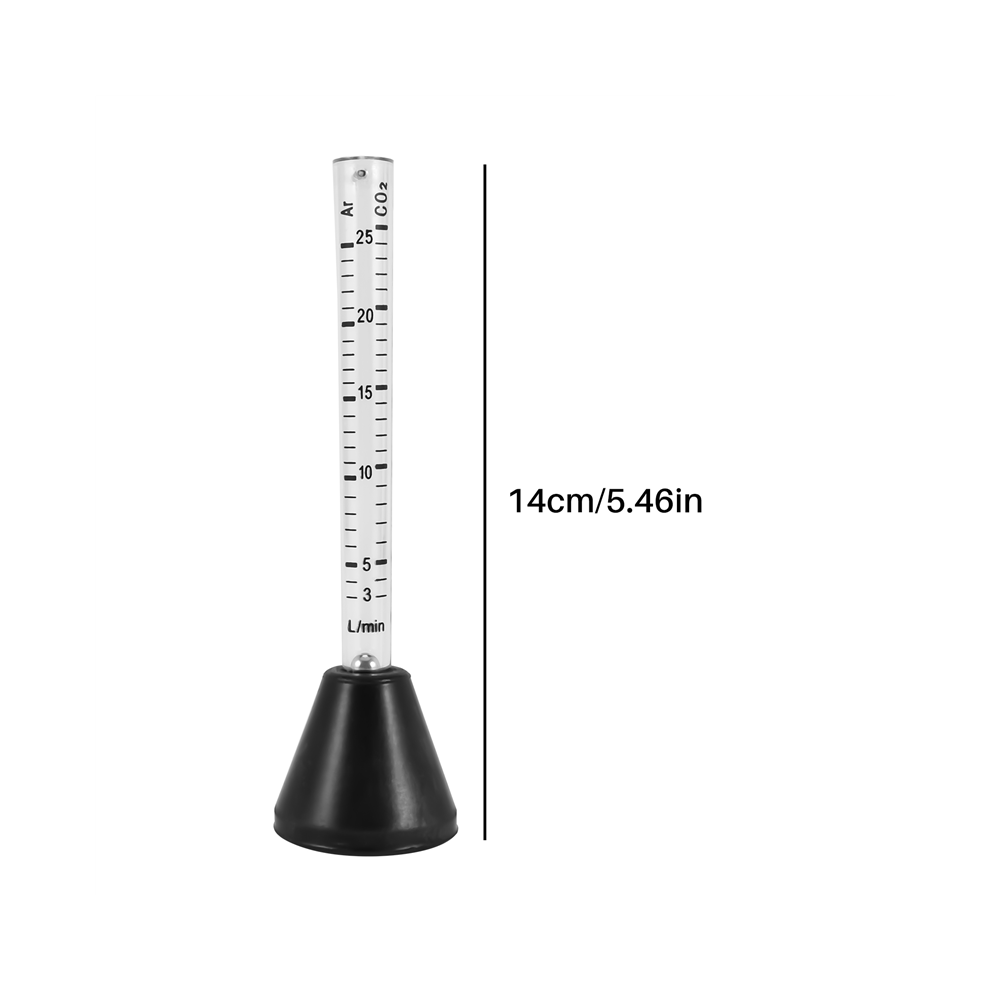 Co2 Gas Flow Meter Peashooter Scale Tester Measure 4854050736442