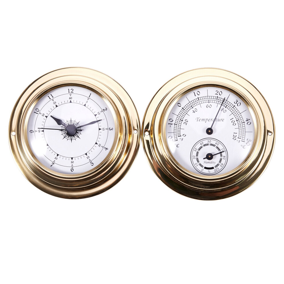 Thermometer Hygrometer Barometer Watches Clock 2 Whole Set 4854050734806
