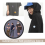 16 Pieces Sublimation Patch Blanks Quality Fabric Iron-on Circular 6