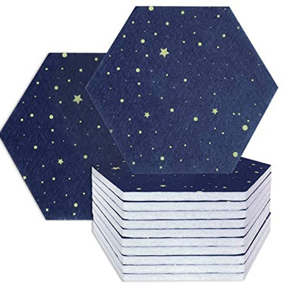 12 Pack Hexagon Acoustic Panels,For Studio Acoustic Treatment 4854050738859