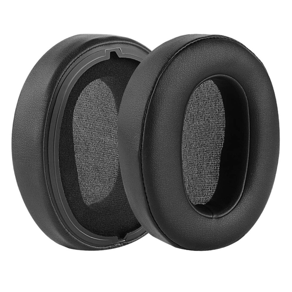 Ear Pads For Wh-Xb900n Headphones Earpads Leather (Black) Black 4854050738477
