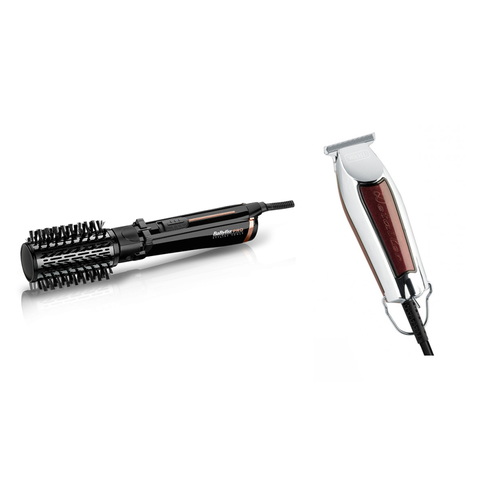 Babyliss Big Hair Pro Clipper and Wahl Detailer T-Wide Trimmer