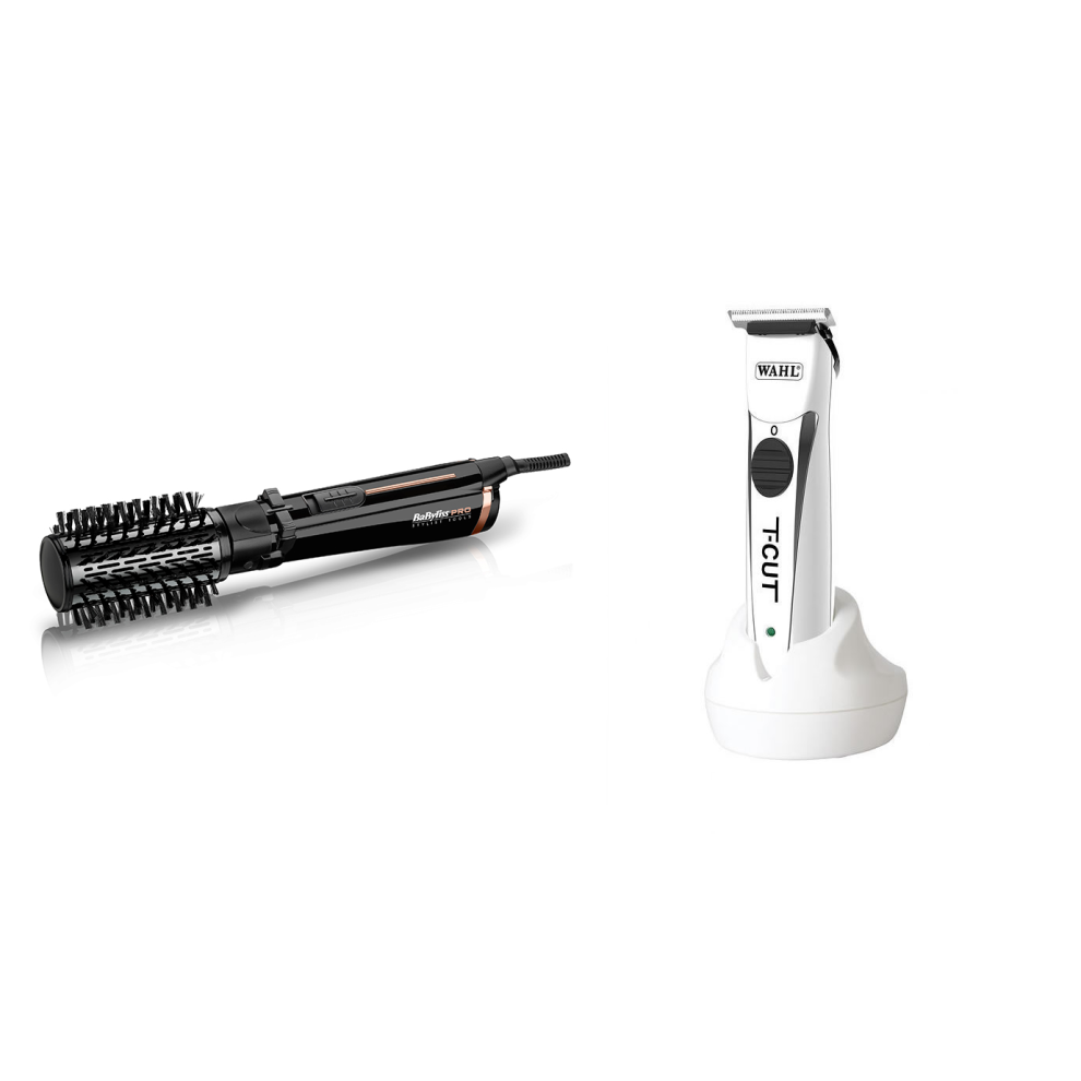 Babyliss Big Hair Pro and Wahl T-Cut Trimmer