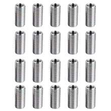 20 Pcs Thread Reducing Nuts, M8 Male to M6 Female Thread Screw Sleeve