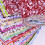 DIY quilting Patch 60pcs 10cmx10cm cotton fabric patchwork cloth 6