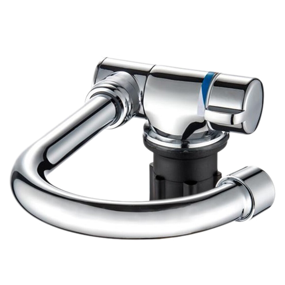 Foldable 360 Dgree Single Handle Cold & Hot Water Faucet For Rv Boat 4851529458270