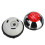 5 Speed Gear Shift Knob for 500 2012-2018 Chrome+Red 55344048 5