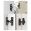Heavy Duty Gate Latches for Garden Black 2