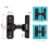 Heavy Duty Gate Latches for Garden Black 5