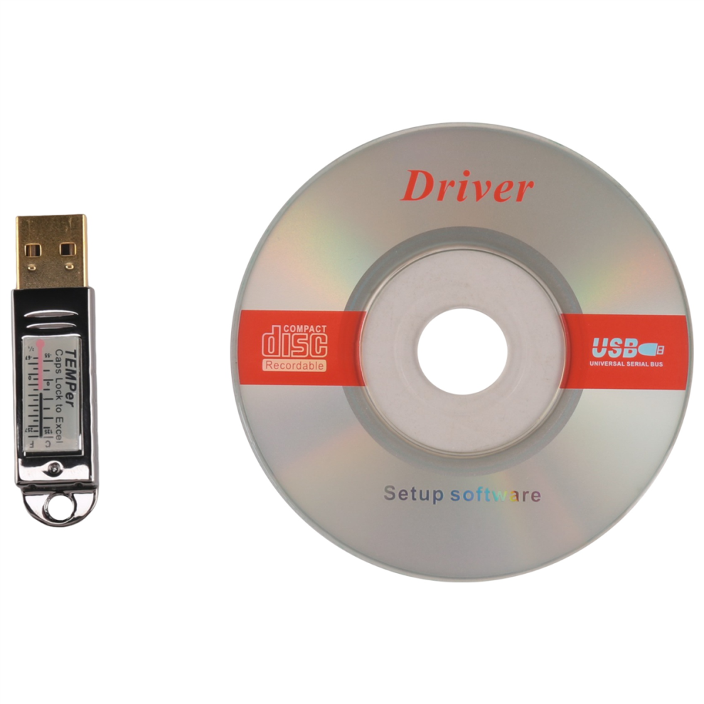 Usb Thermometer Data Logger Recorder For Pc Windows xp Vista/7