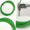 2Pcs Cycling Training Table Transmission Roller Platform PU Belt 5MM 5