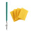 Art Ruling Pen Set, with 4 Pcs Residue Eraser for Applying Masking 1