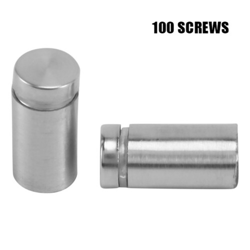 100 Pack Sign Standoff Screws Advertising Screws 1