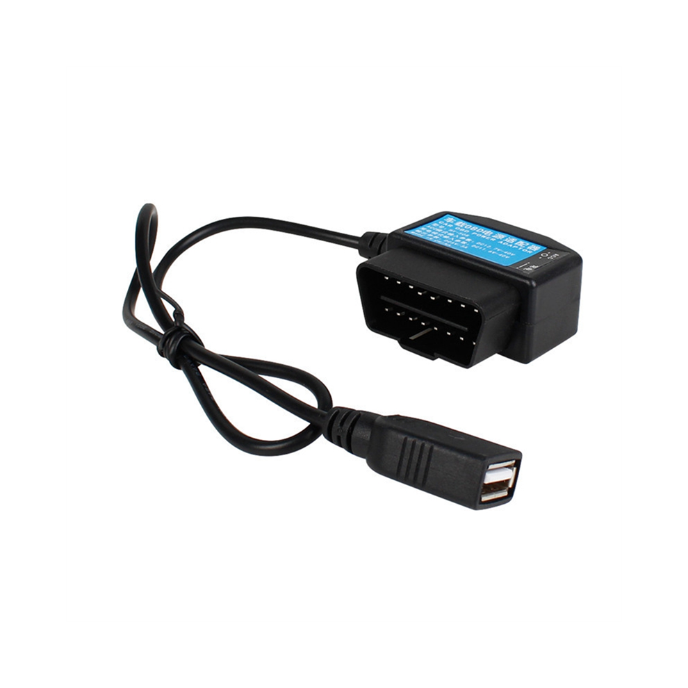 24Hours 5V 3A Usb Car Charge Cable Obd Hardwire Kit 4851529475659