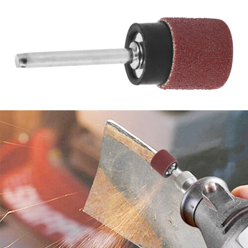 100pc 1/2" Sanding Bands Kit with 2 Sanding Drum Mandrel 2