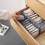 Underwear Storage Compartment Box Foldable Wardrobe Storage Organiser Drawer 4