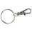 60Pieces Key Ring Clip Hooks Snap Hooks with Split Key Rings (Silver) 7