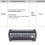 5 Pack Trimmer Shaver Head Foil Replacement for Bodygroom 4
